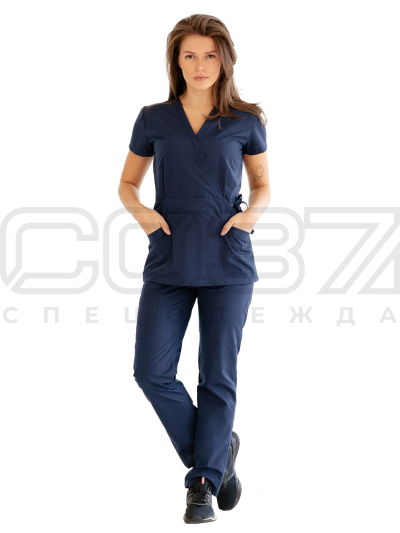 Костюм-ар408 тиси тёмно-синий-1