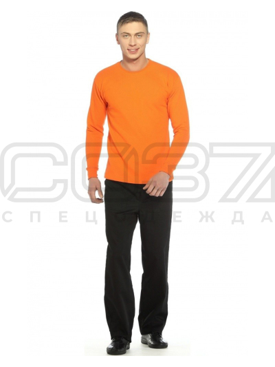 Толстовка Студент цв.оранжевый тк.футер 1